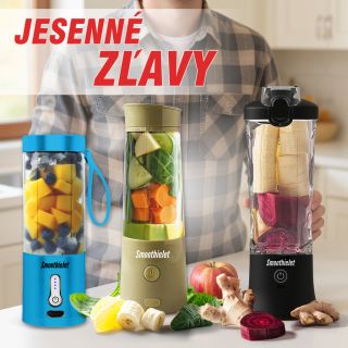 🍁 Jeseň je ideálny čas začať sa starať o svoje zdravie! Vychutnaj si čerstvé smoothie plné vitamínov s našimi prenosnými...